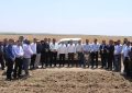 بازدید میدانی مدیر عامل شرکت ملی پارس از عملیات برداشت مزارع محصولات پاییزه